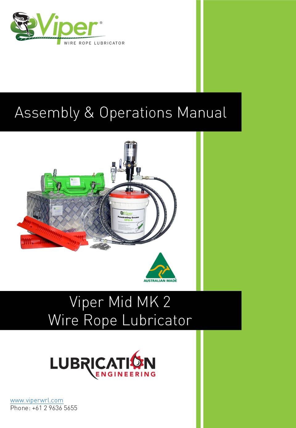 wire rope lubricator,wire rope grease,viper lubricator,viper wrl